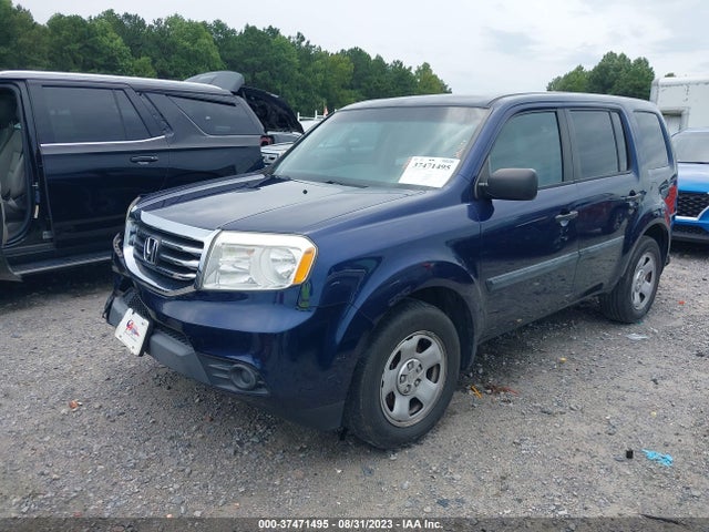 Honda PILOT LX 2015 5FNYF3H24FB001123 Image 2