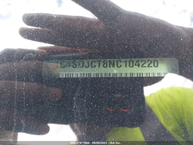 1C4SDJCT8NC104220 Dodge Durango R/t Awd