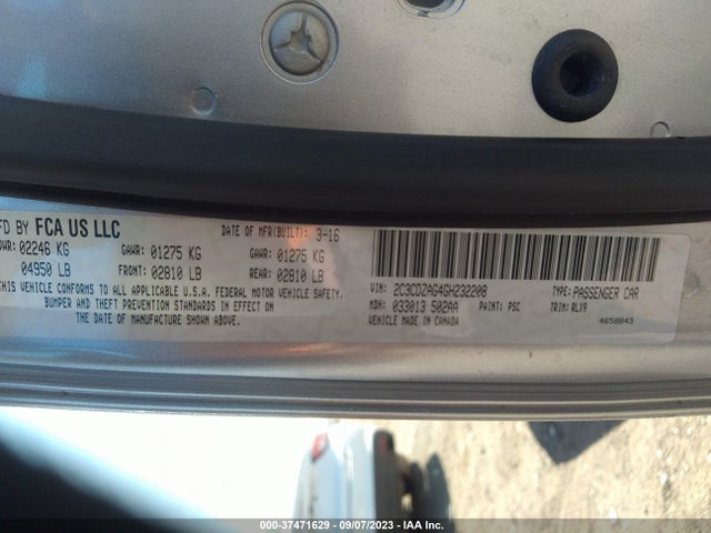 Dodge Challenger Sxt Plus 2016 2C3CDZAG4GH232208 Image 9