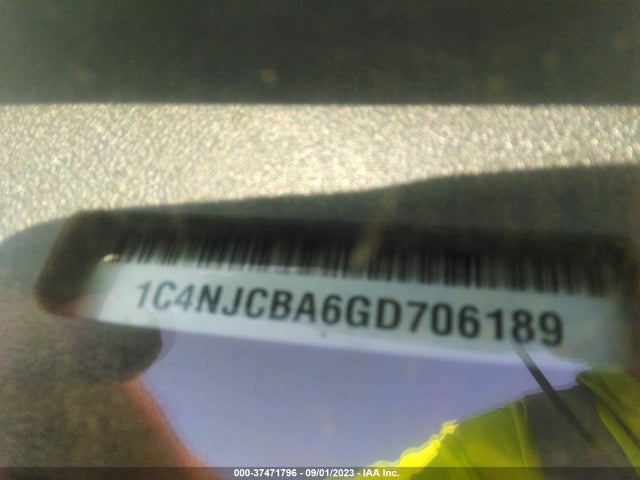1C4NJCBA6GD706189 Jeep Compass Sport Se Pkg