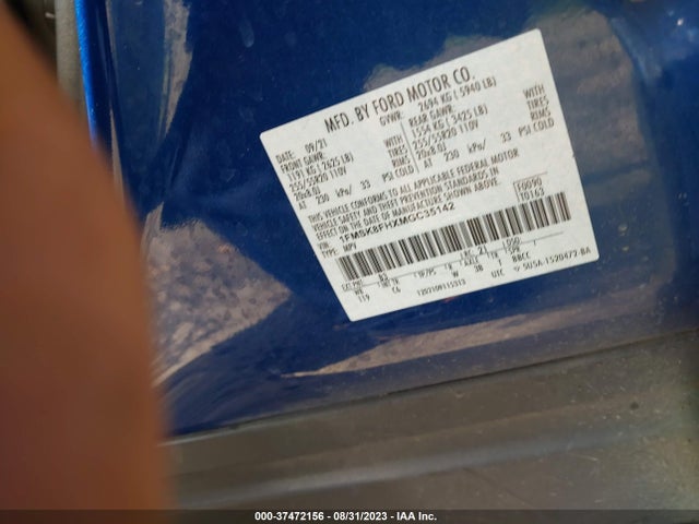 Ford Explorer Limited 2021 1FMSK8FHXMGC35142 Image 9