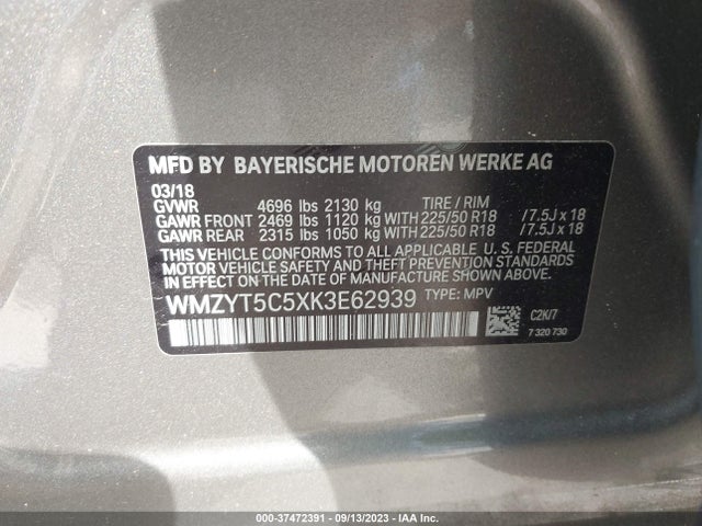 WMZYT5C5XK3E62939 Mini Countryman Cooper S