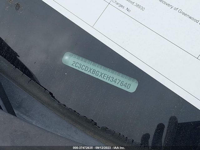 2C3CDXBGXEH347640 Dodge Charger Se