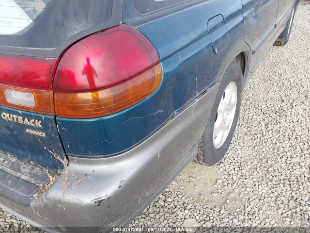 1999 SUBARU LEGACY WAGON OUTBACK VIN: 4S3BG6853X7648294