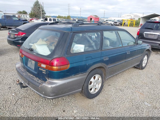 1999 SUBARU LEGACY WAGON OUTBACK VIN: 4S3BG6853X7648294