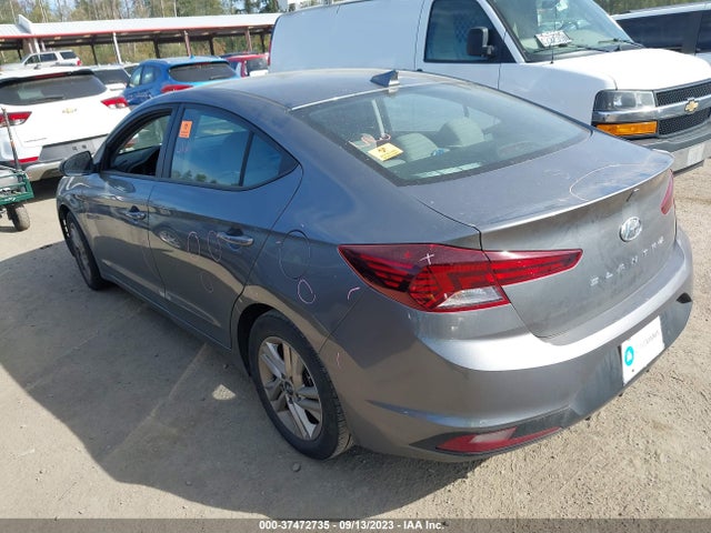 2019 HYUNDAI ELANTRA SEL VIN: 5NPD84LFXKH483150