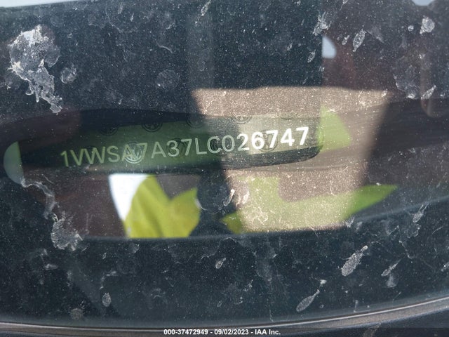 1VWSA7A37LC026747 Volkswagen Passat 2.0t Se