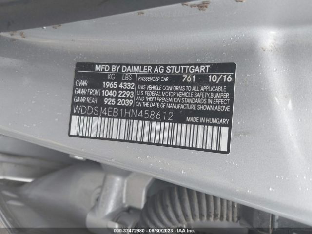 2017 MERCEDES-BENZ CLA WDDSJ4EB1HN458612 Photo 8