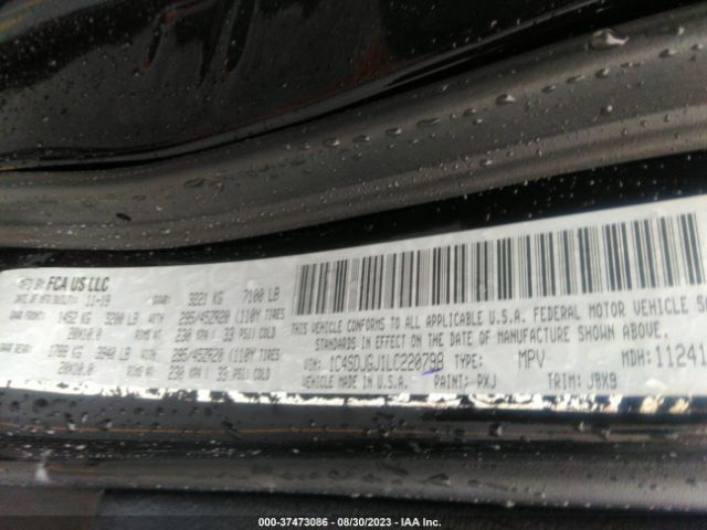 1C4SDJGJ1LC220798 Dodge Durango Srt