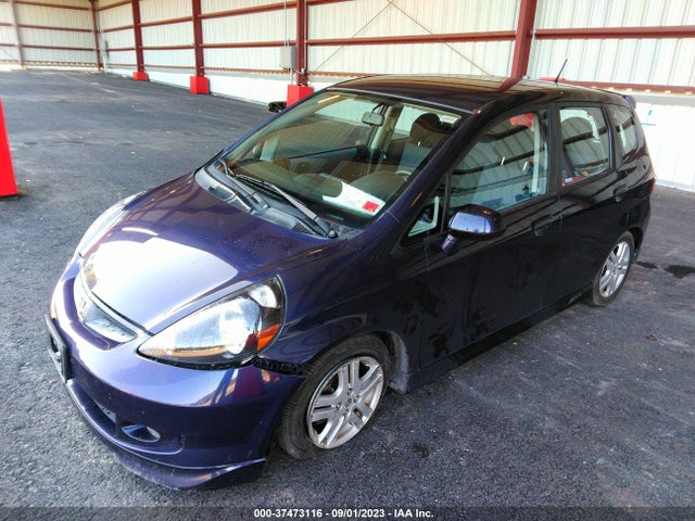 2008 HONDA FIT SPORT VIN: JHMGD38678S048381