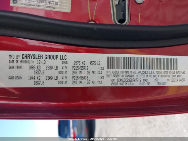 1C4NJDCB9ED707718 Jeep Compass Limited