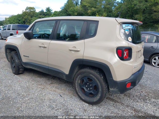 2016 JEEP RENEGADE SPORT VIN: ZACCJBAT7GPE32748