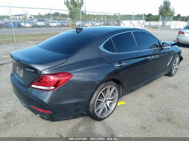 2021 GENESIS G70 3.3T AWD VIN: KMTG74LE8MU071410