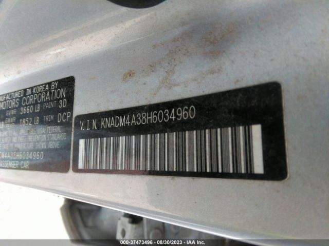 KNADM4A38H6034960 KIA RIO LX