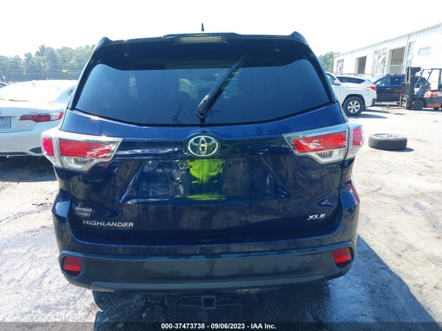Toyota Highlander Xle 2014 5TDKKRFH7ES023493 Image 16