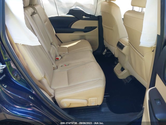 Toyota Highlander Xle 2014 5TDKKRFH7ES023493 Image 8