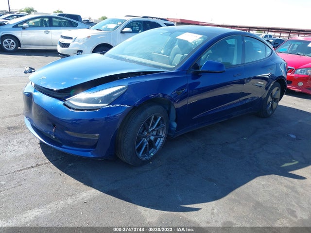 Tesla Model 3 Long Range 2021 5YJ3E1EB5MF086993 Image 2