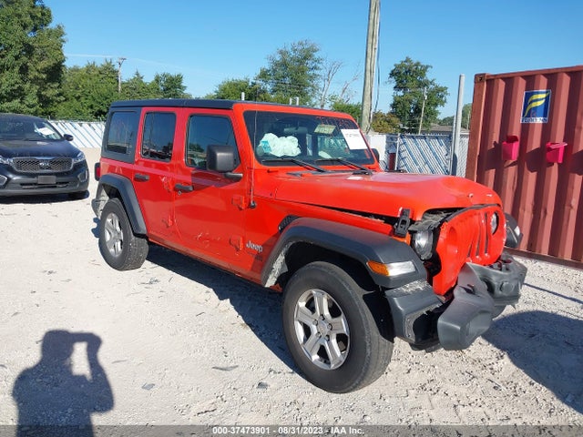 2018 JEEP WRANGLER UNLIMITED SPORT S VIN: 1C4HJXDN8JW332183
