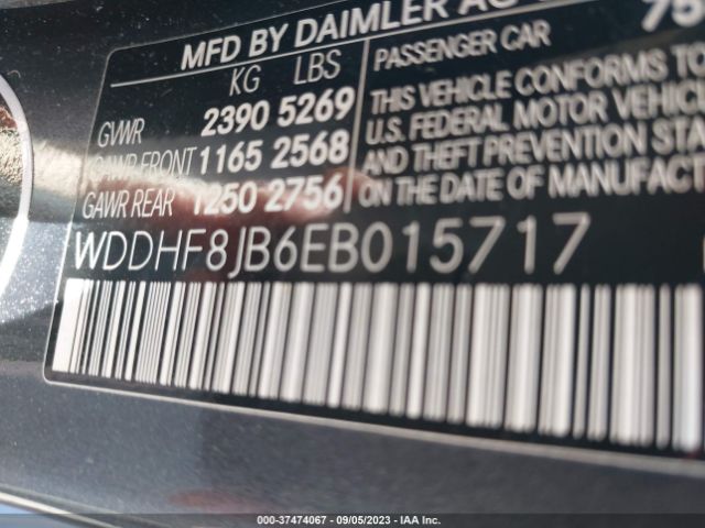 WDDHF8JB6EB015717 Mercedes-Benz E-class E 350