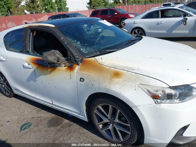 JTHKD5BH4G2258659 Lexus Ct 200h Hybrid