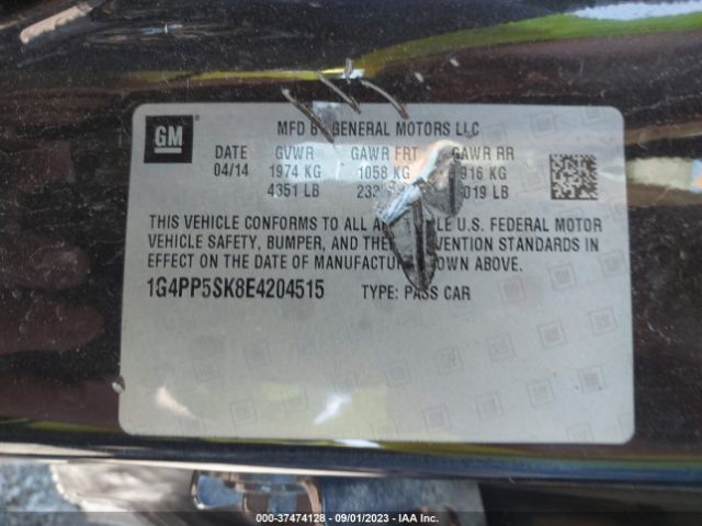 1G4PP5SK8E4204515 Buick Verano