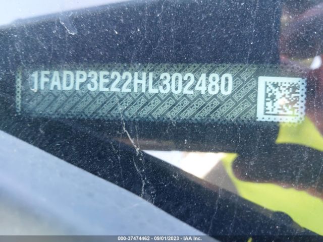 1FADP3E22HL302480 Ford FOCUS S