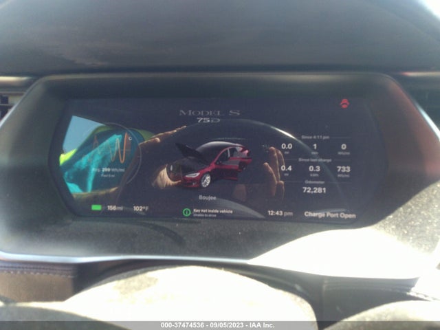 Tesla Model S 75d/100d/p100d 2018 5YJSA1E23JF281218 Image 15
