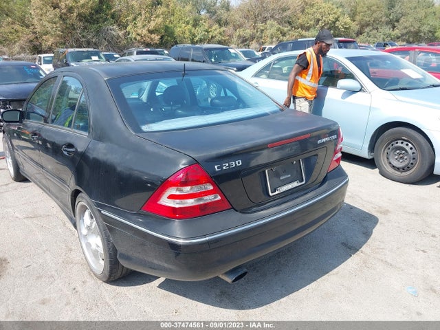 2005 MERCEDES-BENZ C-CLASS 1.8L VIN: WDBRF40J05A748964