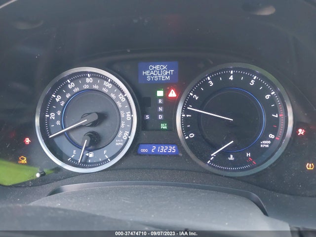 2012 LEXUS IS 250 VIN: JTHBF5C24C5170367