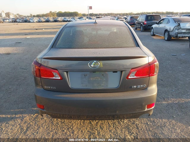 2012 LEXUS IS 250 VIN: JTHBF5C24C5170367