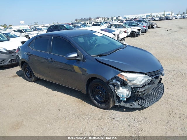 2016 TOYOTA COROLLA LE VIN: 2T1BURHE8GC599456