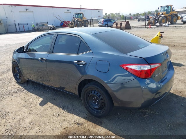 2016 TOYOTA COROLLA LE VIN: 2T1BURHE8GC599456