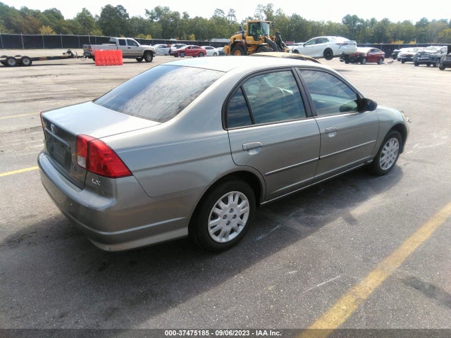 2005 HONDA CIVIC SDN LX VIN: 2HGES16555H595683
