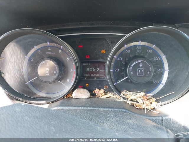 2013 HYUNDAI SONATA GLS VIN: 5NPEB4AC7DH632678