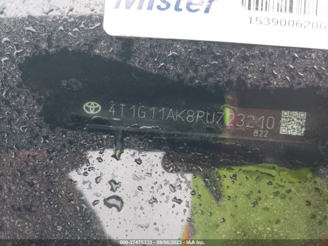 4T1G11AK8PU723210 Toyota Camry Se/se Nightshade