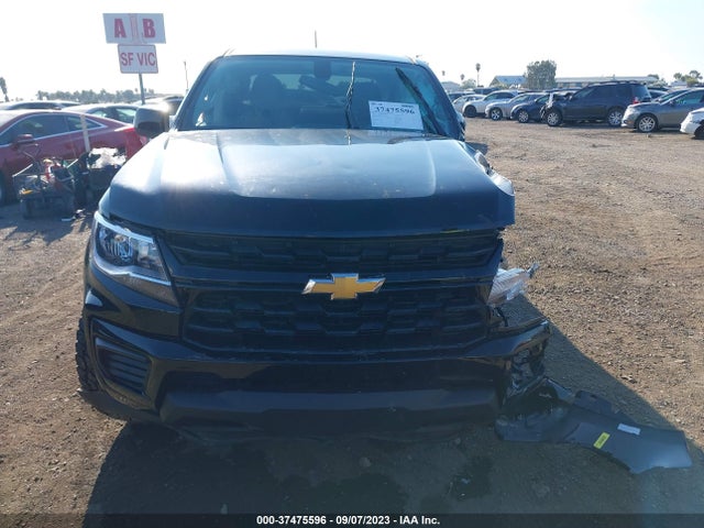 2022 CHEVROLET COLORADO 2WD WORK TRUCK VIN: 1GCGSBEA1N1292586