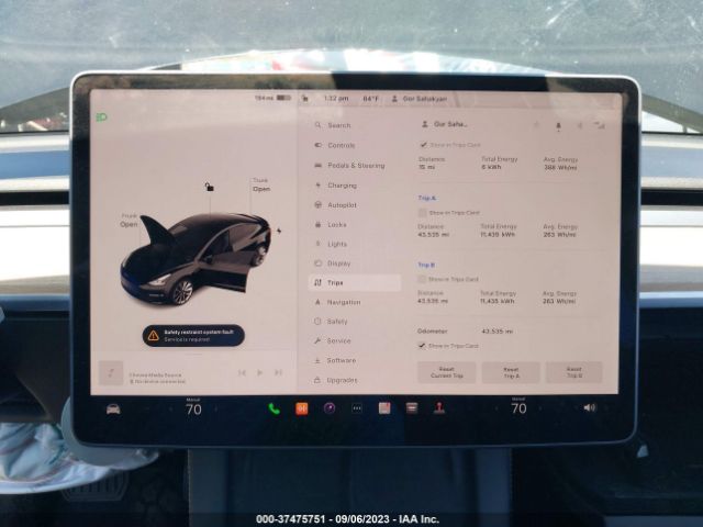 5YJ3E1EB0NF209827 Tesla Model 3 Long Range