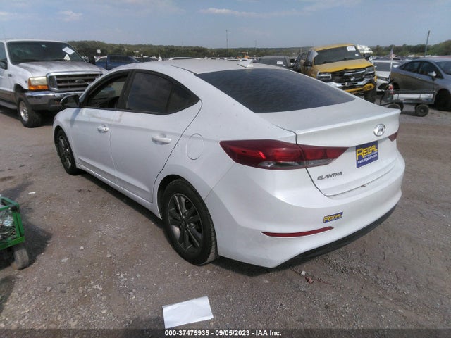 2018 HYUNDAI ELANTRA SEL VIN: 5NPD84LF9JH286081