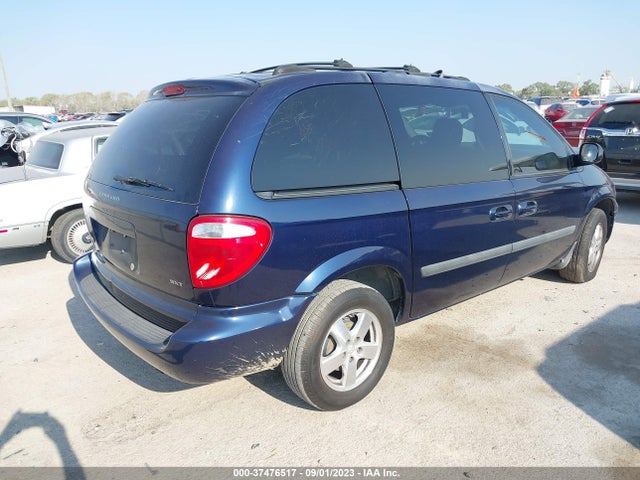 2005 DODGE CARAVAN SXT VIN: 1D4GP45R75B285786