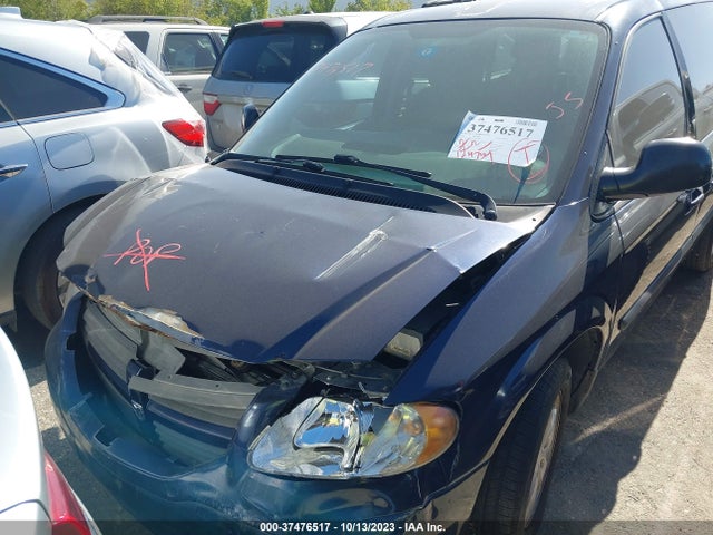 2005 DODGE CARAVAN SXT VIN: 1D4GP45R75B285786