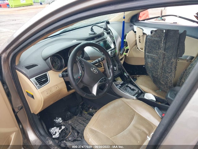 2013 HYUNDAI ELANTRA LIMITED VIN: 5NPDH4AE7DH398456