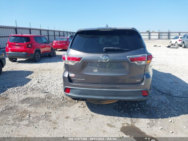 Toyota Highlander Le 2015 5TDZKRFH0FS058439 Image 16