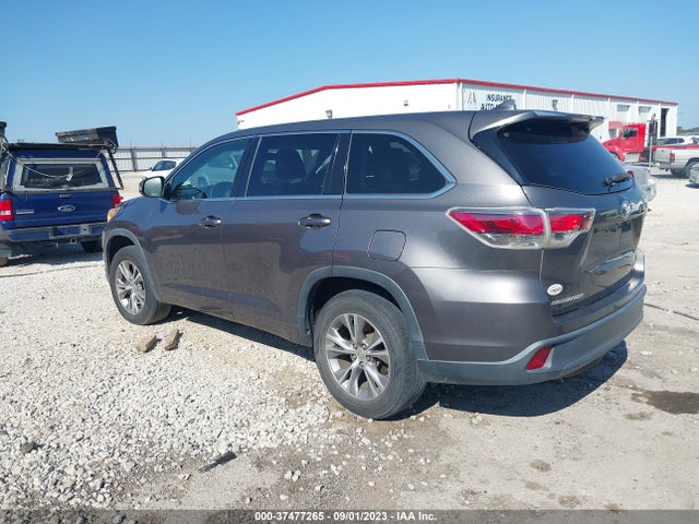 Toyota Highlander Le 2015 5TDZKRFH0FS058439 Image 3