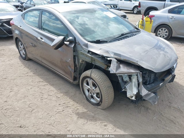 2014 HYUNDAI ELANTRA SE VIN: 5NPDH4AEXEH524083