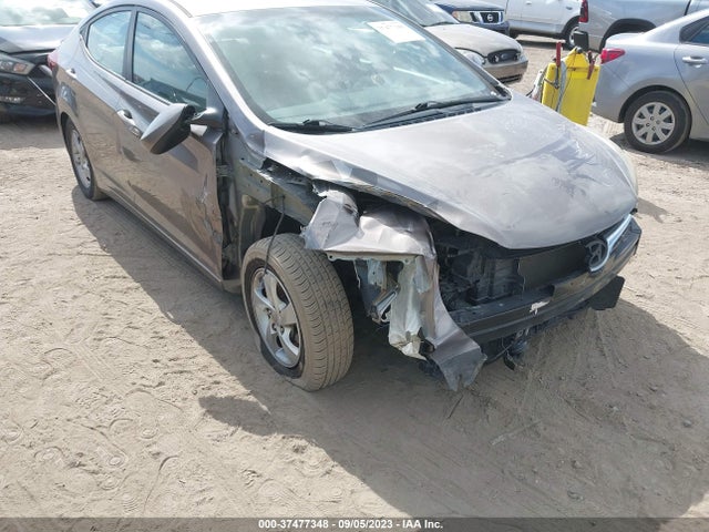 2014 HYUNDAI ELANTRA SE VIN: 5NPDH4AEXEH524083