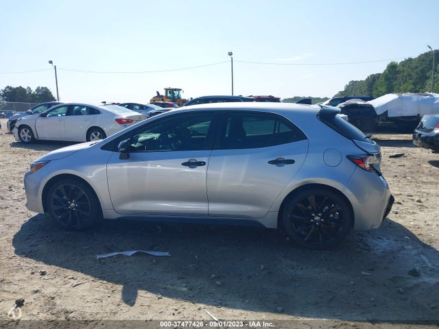 2022 TOYOTA COROLLA HATCHBACK SE/NIGHTSHADE/XSE VIN: JTND4MBE8N3185308