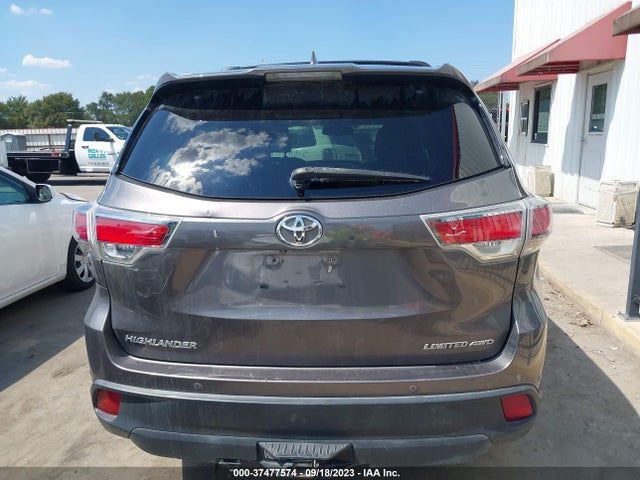 Toyota Highlander Limited 2015 5TDDKRFH4FS117065 Image 17
