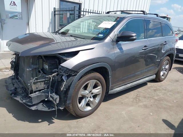 Toyota Highlander Limited 2015 5TDDKRFH4FS117065 Image 2