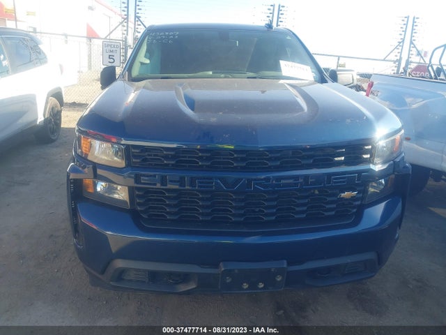 2019 CHEVROLET SILVERADO 1500 CUSTOM VIN: 3GCPWBEH9KG239987