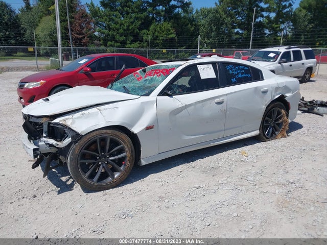 2019 DODGE CHARGER SCAT PACK VIN: 2C3CDXGJ8KH734333
